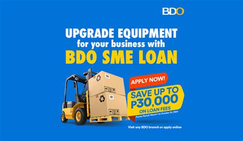 bdo small business loan|SME Loan .